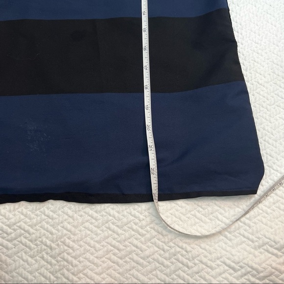 𝅺vero Moda Black/Navy Giant Stripe Tank Top Size XS - Picture 7 of 10